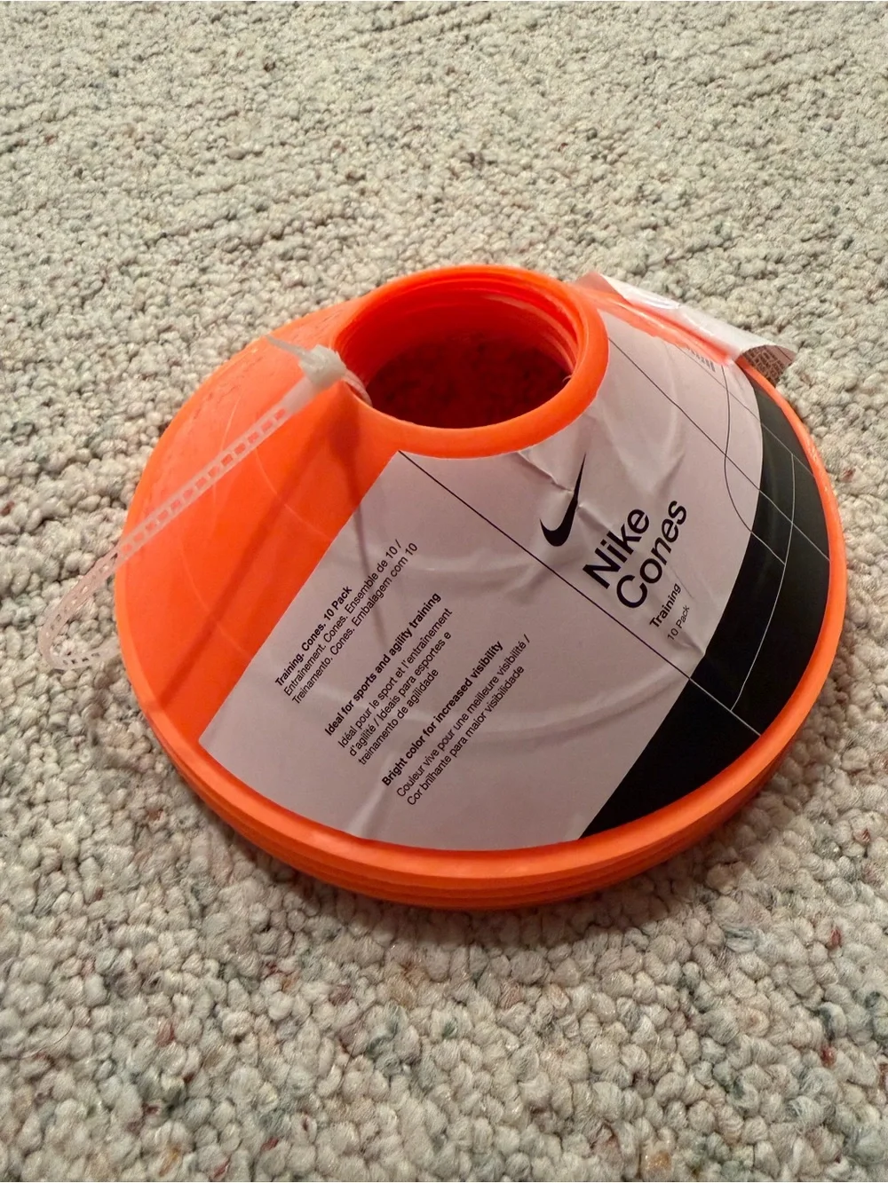 New Nike sports practice cones